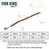 FTK 3 Pieces/Batch Feeder Cage Lure for Carp Fishing Carp Spring Fishing Freshwater and Saltwater