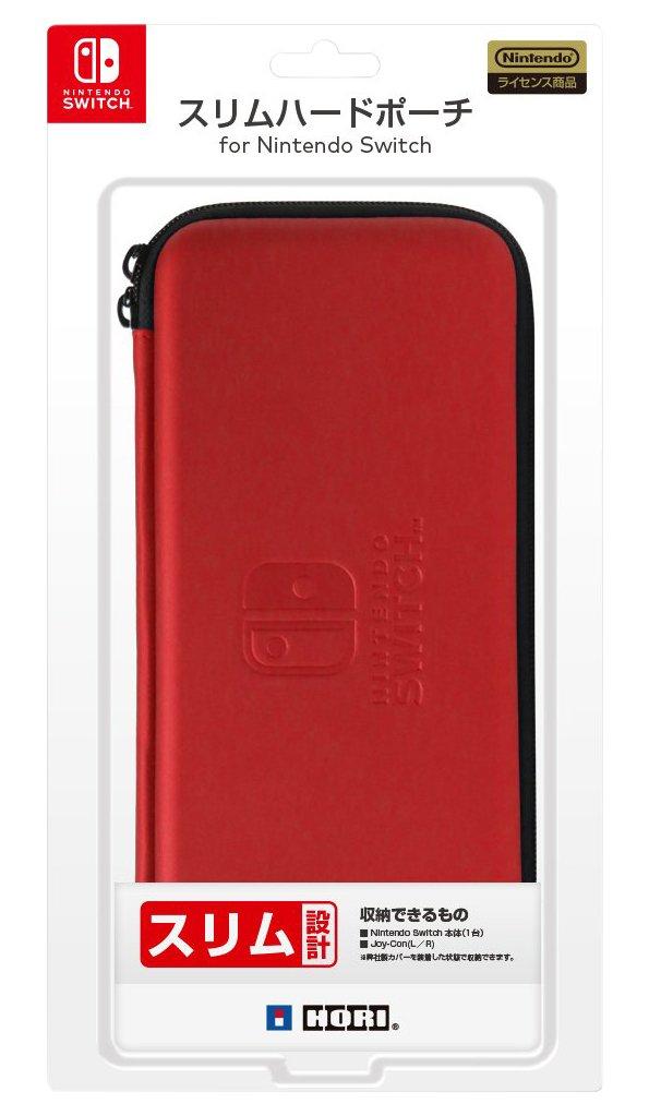 

Тонкий жесткий чехол Switch для Nintendo Switch красный [совместимый с Nintendo]