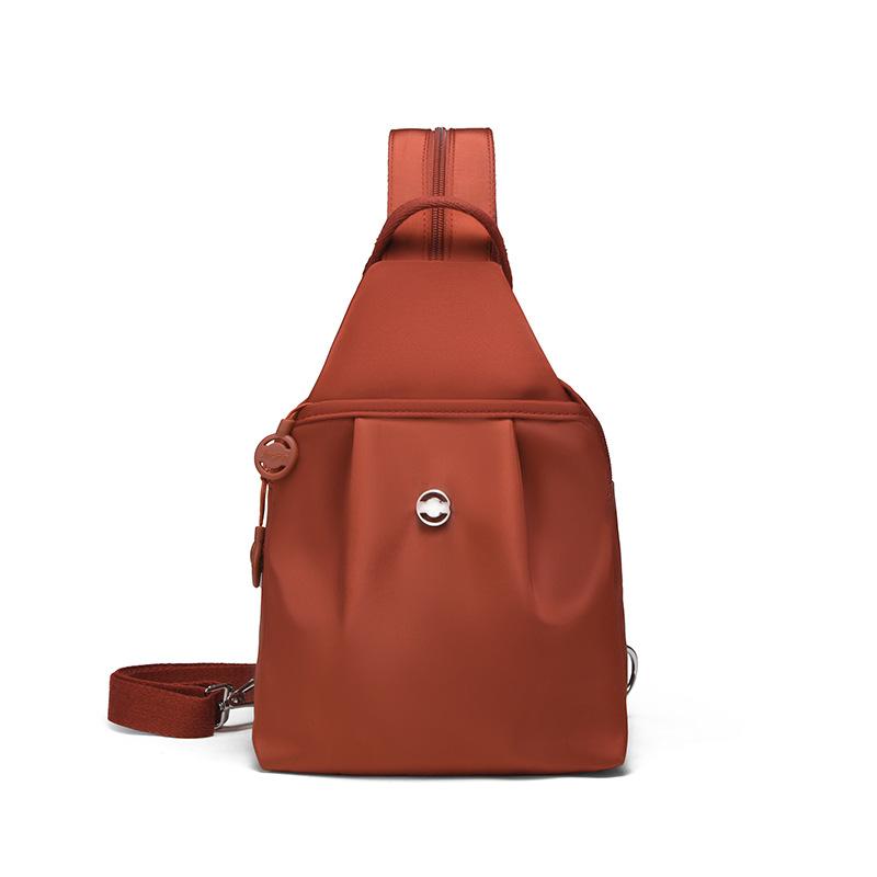 Casual Small Backpack for Men And Women with Multiple Compartments Large-Capacity Crossbody Chest Bag Portable Storage