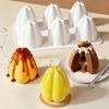 Silicone 6-Cavity Baking Molds Cake Mold  for Petal Mousse Cake Nut Chocolate Pudding Dessert