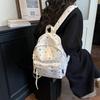 Schoolbag New Women's College Style School Bag Junior High School Student Star Large Capacity Simple Versatile High Value Backpack