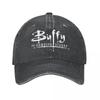 Cappellino da Baseball Classico Buffy L'ammazzavampiri Uomo Donna Usurato Lavato Cappellino da Sole Horror Attività all'Aperto Cappelli Cappellino
