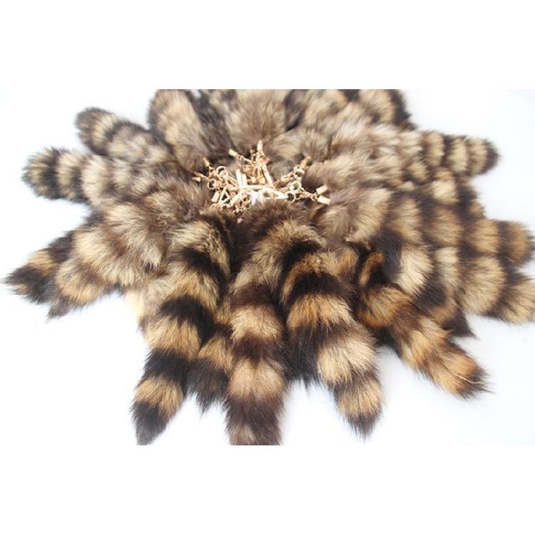 Key-Chain Bags Charm Keys Holder Couple Keyrings for Backpack Car Decoration Large Furry Tail Key Rings Pendant