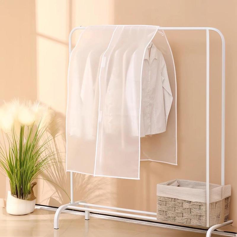 Transparent Hanging Wardrobe Dust Cover for Clothes, Suits, Coats, and Garments