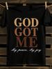 God Got Me Tshirt ' Inspirational Christian Faith T-shirt