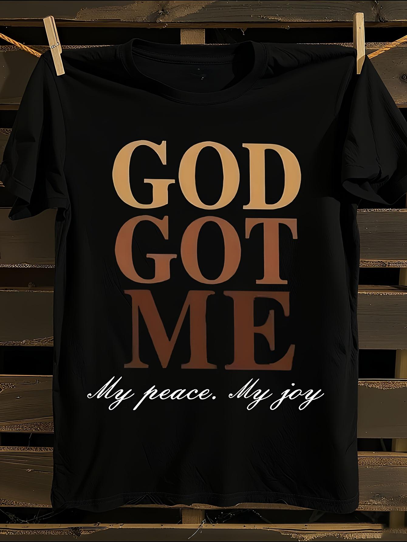 

God Got Me Inspirational Christian Faith T-Shirt XXXL