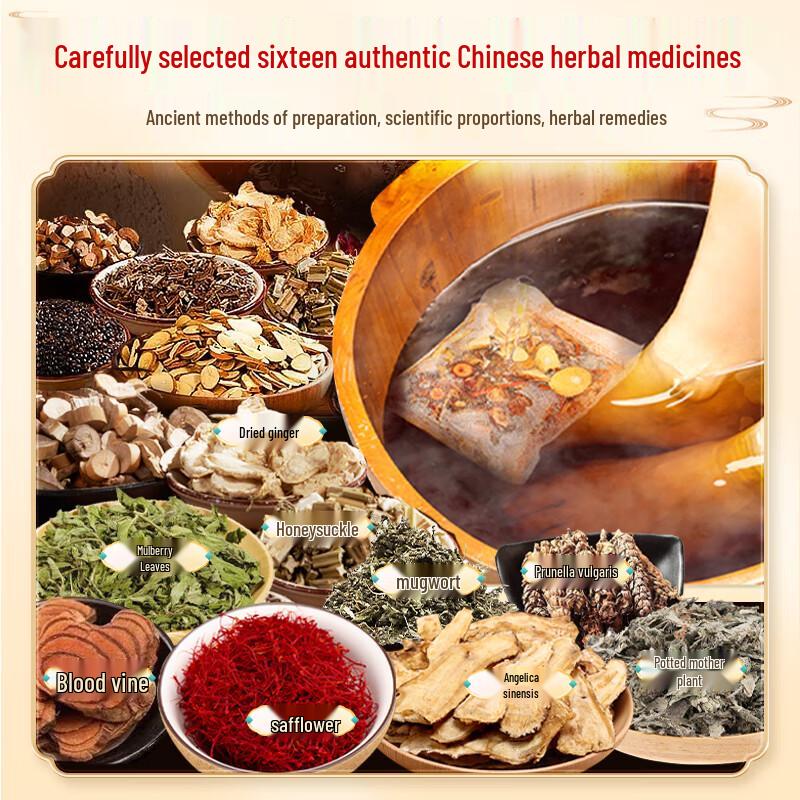 Tongrentang Herbal Foot Soak Packs