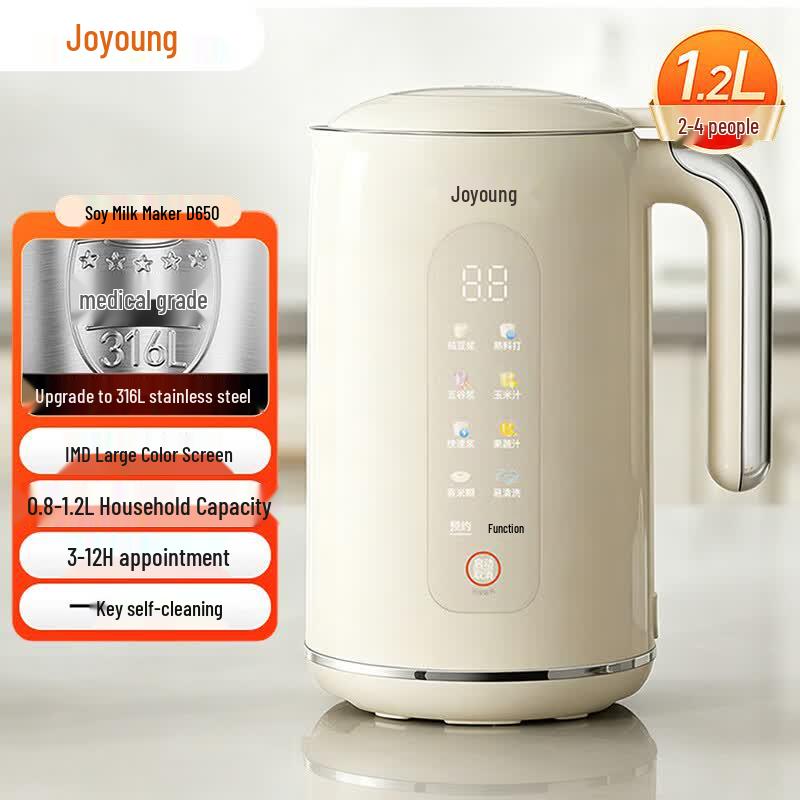 Joyoung D650 Automatic Soy Milk & Blender CN plug (adapter included)