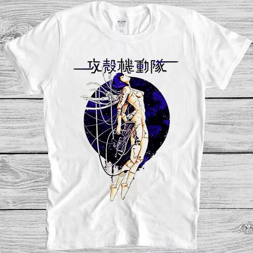 

Ghost In The Shell Japanese Sun Meme Gamer Cult Movie Gift Tee T Shirt M1007 2XL
