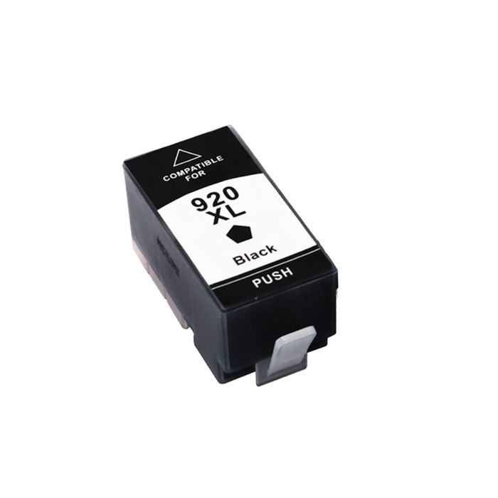 Cartouche d'encre Compatible 920XL - CHOUMICHA - Noir - Jet d'encre - Compatible HP Officejet - 1 unité