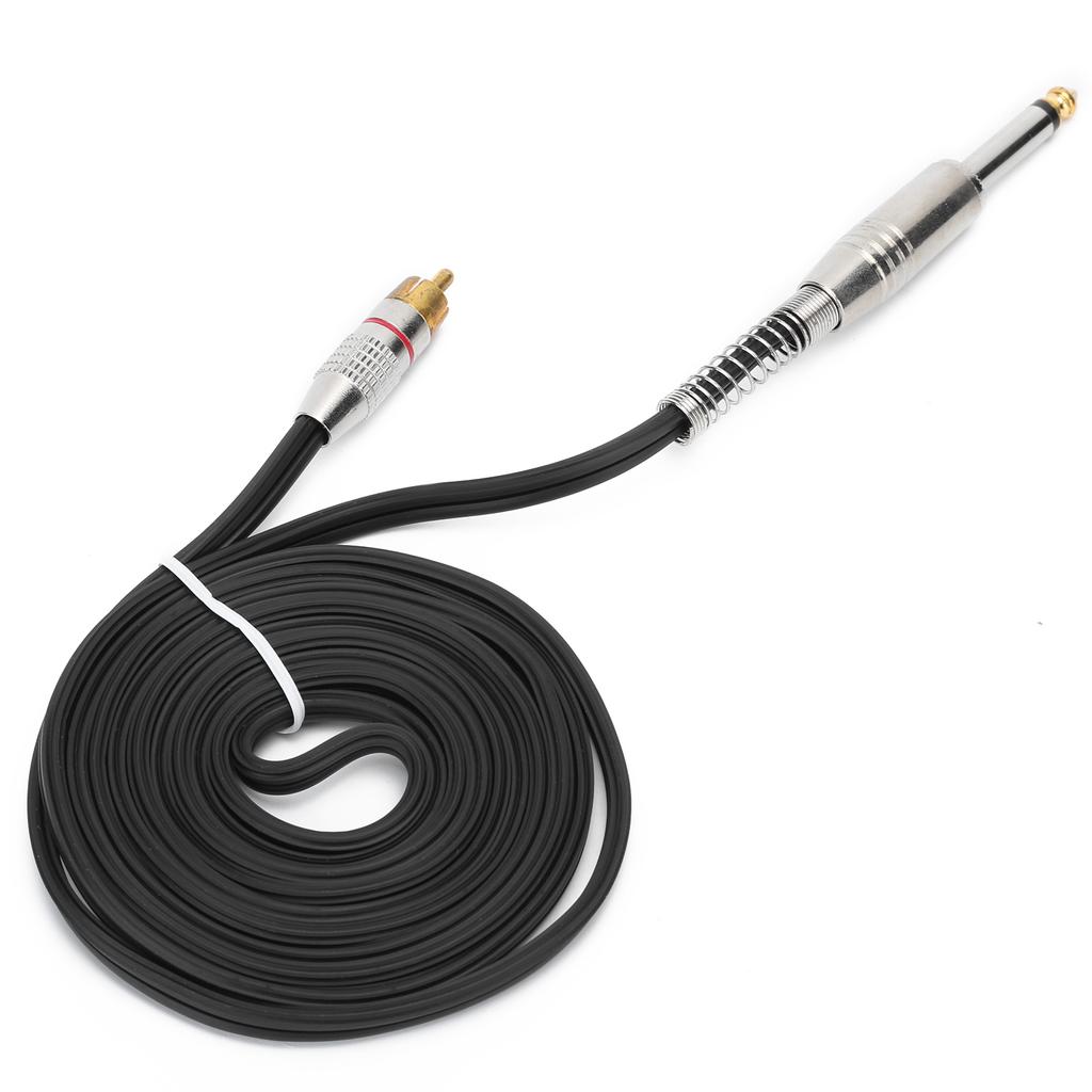 Tattoo Machine Clip Cord Silicone Tattoo Power Supply Hook Line RCA Plug Accessory