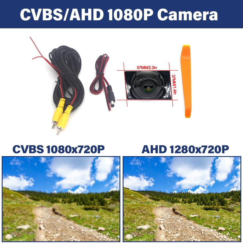 

Камера заднего вида Автомобильная камера переднего вида для Mercedes Benz E-Class W212 V212 S212 W213 S213 2016~2019 HD Водонепроницаемая Ночное видение CVBS 1080x720P