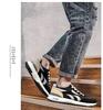 Buty męskie Forrest Gump w stylu retro, kolegiacki, casualowe, oddychające z siateczki, buty taty - wygodne, białe, wszechstronne sneakersy