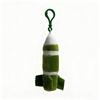1/2 Peças Boneca de Pelúcia Modelo de Míssil Fofo Engraçado Brinquedos de Pelúcia Chaveiro Pingente de Bolsa Mochila Enfeites Pendurados Argola de Chave Presentes de Natal