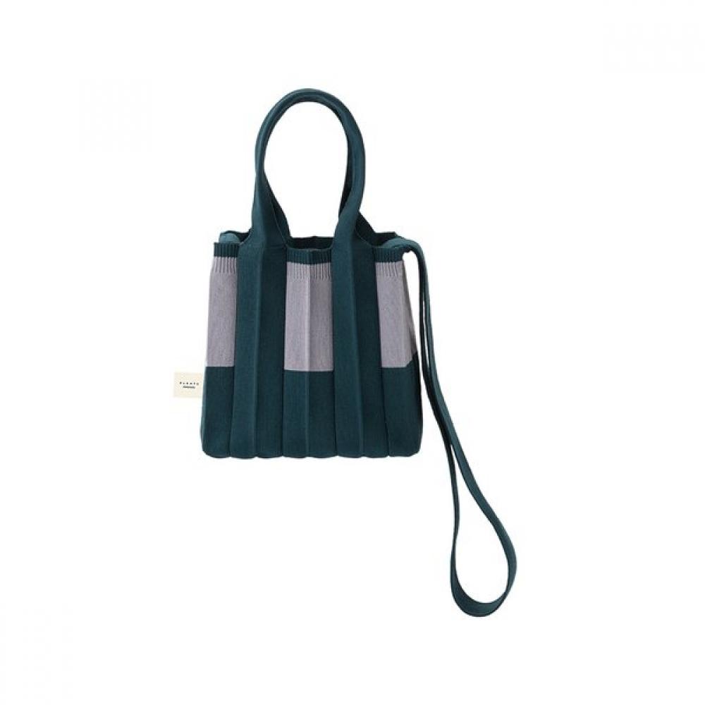

Pleatsmama Mini Two Way Bag Deep Green Single option