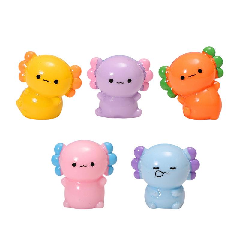 Micro Landscape Ornaments, Cute Hexagonal Dragons, Home Desktop Resin Craft Decorative Small Ornaments Accessories