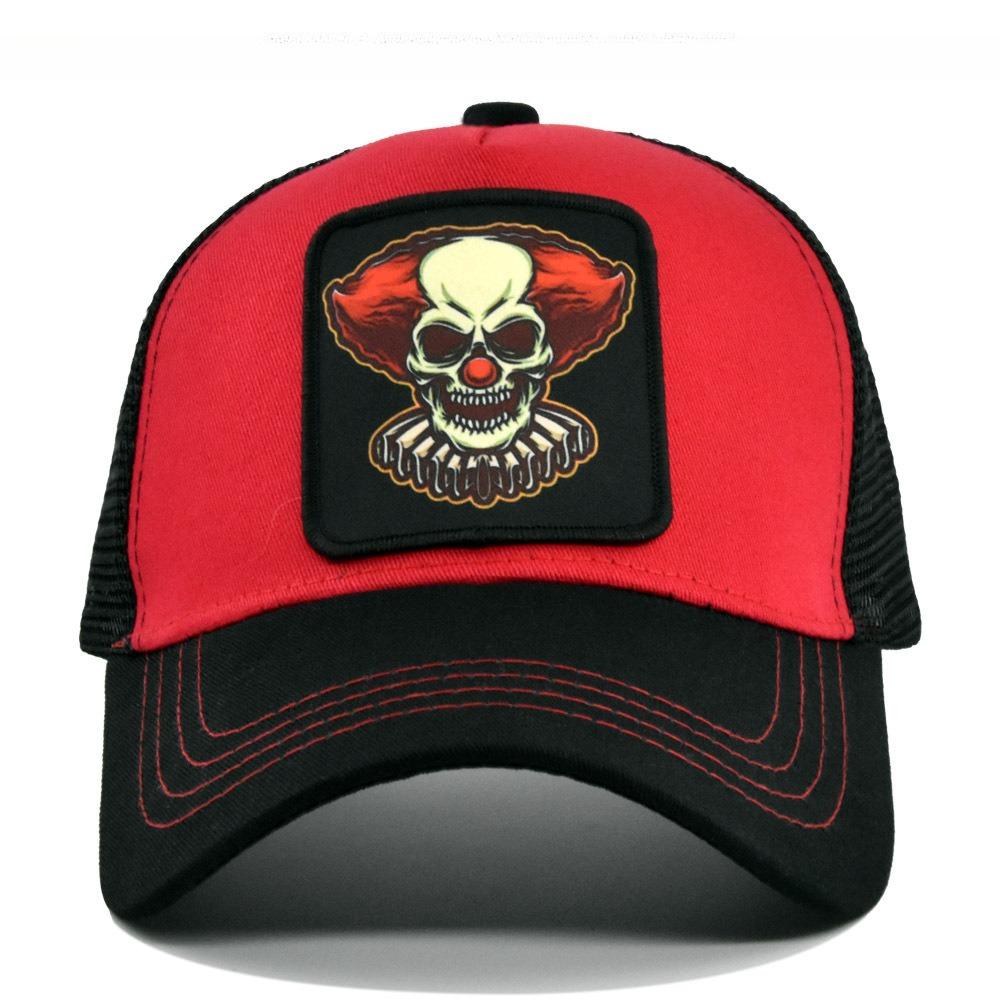 Baseball Stitching Embroidered Element Thriller Caps Men Women Snapback Hip Hop Urban Street Style Hat Summer Breathable Mesh Sun Gorras Unisex