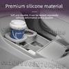For Leapmotor B10 2025 2026 Wireless Charging Silicone Pad Central Control Silicone Storage Box Modify Accessories
