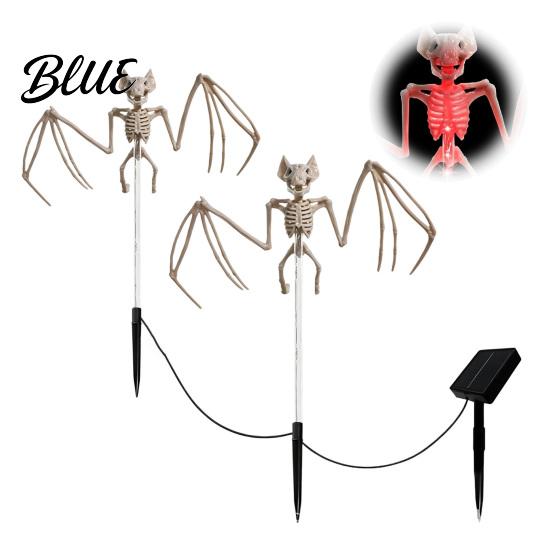 Spooky Pathway Lights for Halloween Solar Skeleton Yard Stake Light