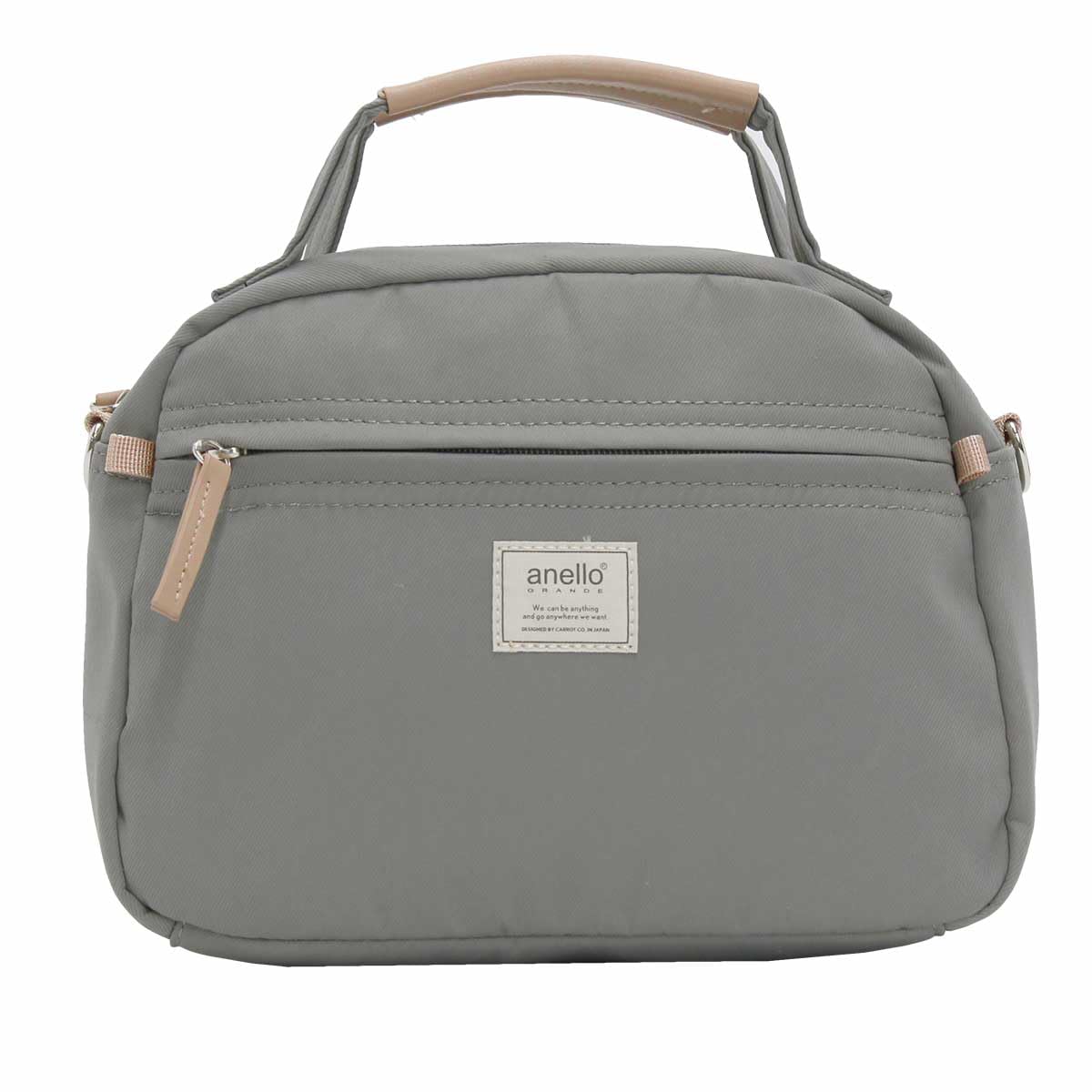 

Сумка 2WAY Mini Boston с моттом GHM0552 GY [Anello Grande]