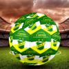 Defensa y Justicia Indoor Soccer Ball Size 5 Colorful All Ages Machine Stitched PVC Competition Ready Durable High-Bounce