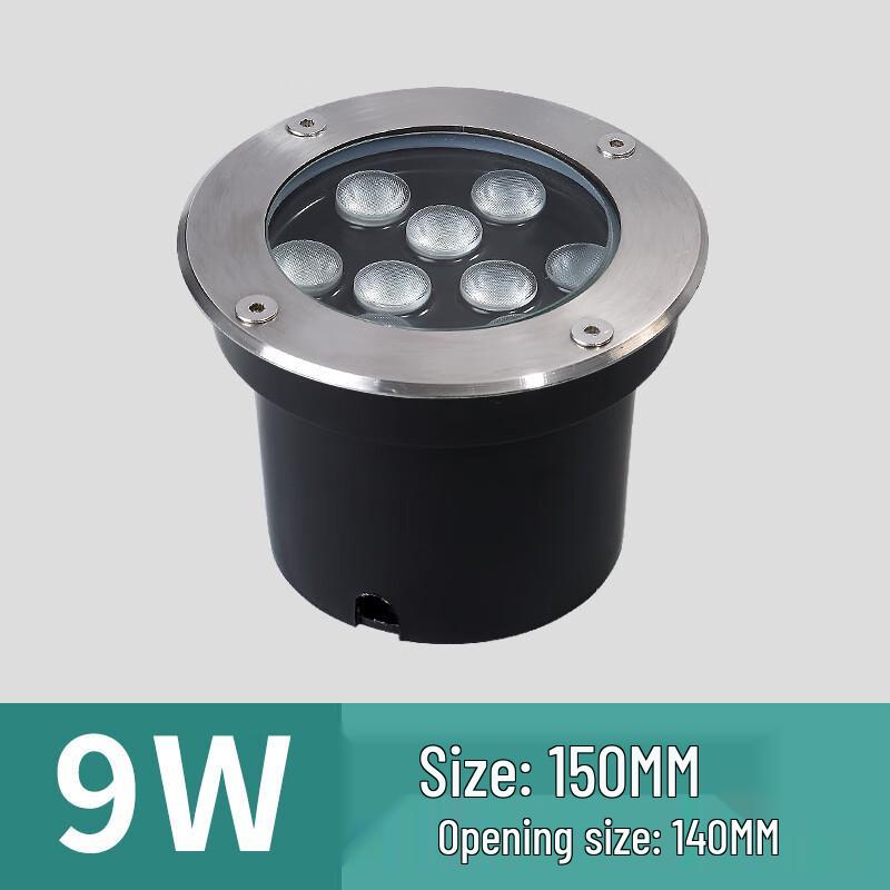 UOSU 9W LED Embedded Landscape Ground Light