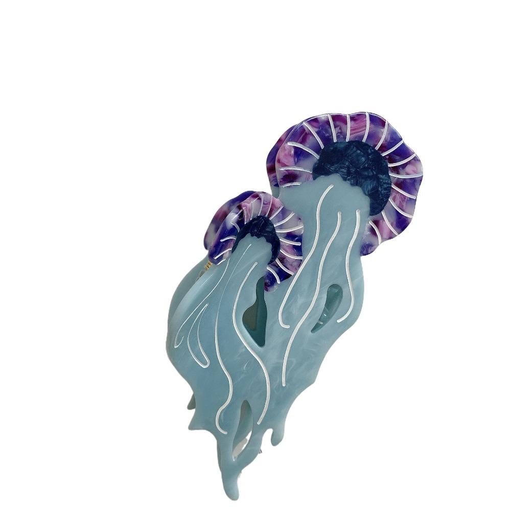 Clips Prindere Păr Animal Seria Ocean Mare Clamă Rechin Creativă Meduză Gheară Păr Feminină