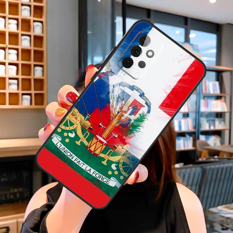 Haiti Haitian Flag Case For Samsung Galaxy A14 A34 A54 A52S A12 A22 A32 A52 A72 A13 A33 A53 A73 A31 A51 A71