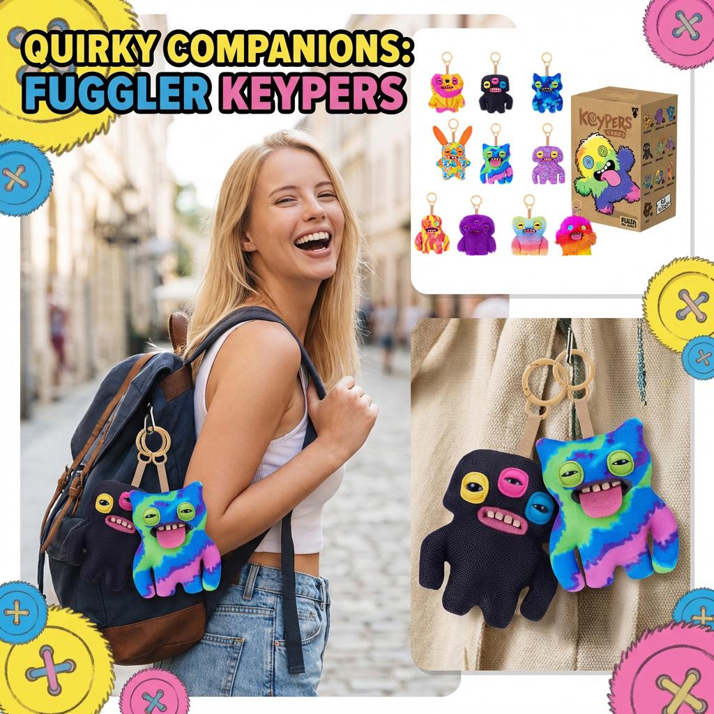 Плюшевый кулон в коробке, Уродливая, Милая и Забавная кукла One Size