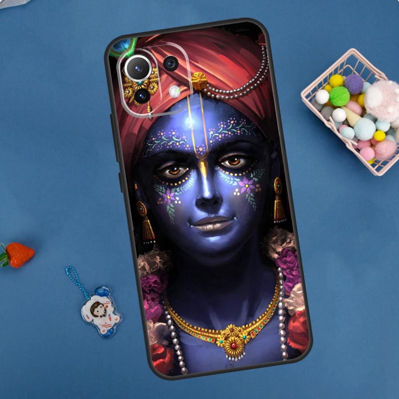 Indian God Lord Krishna Case For Xiaomi 15 Ultra 13 14 11T 12T 13T 14T Pro POCO X7 Pro F5 F6 M6 X3 X5 X6 Pro Coque