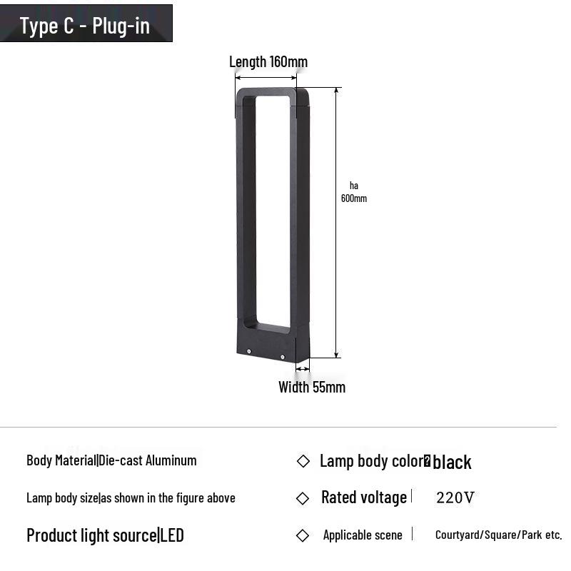 Waterproof Solar Landscape Lights for Outdoor Gardens and Lawns