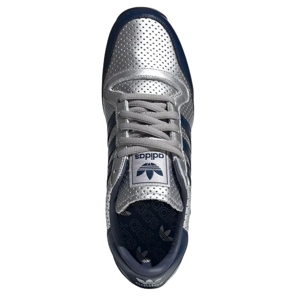 Adidas Galaxy OG Silver Metallic Night Indigo Unisex Sneakers Off-White JR1614