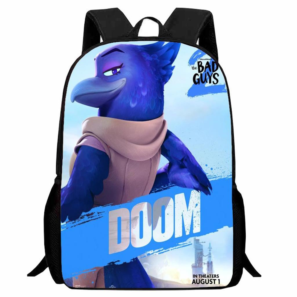 Potištěný batoh pro studenty