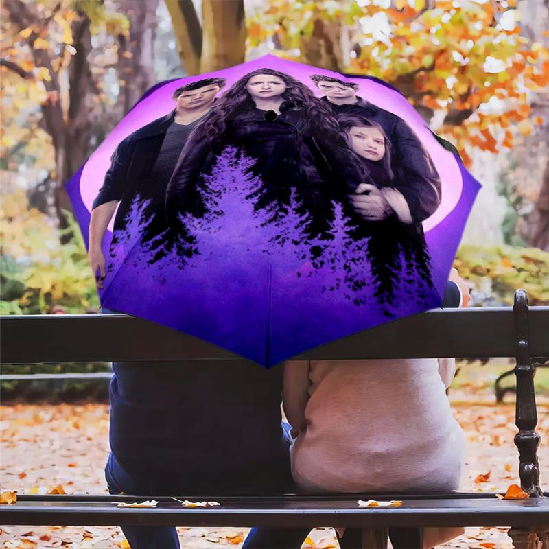 Twilight Automatic Umbrella - Suitable Travel Outdoor Portable Umbrella Birthday Gift Daily Essentials