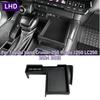 Premium ABS  Center Console Tray For Toyota Land Cruiser 250 Prado 2024 Anti-Slip Armrest Storage Box Interior Accessories