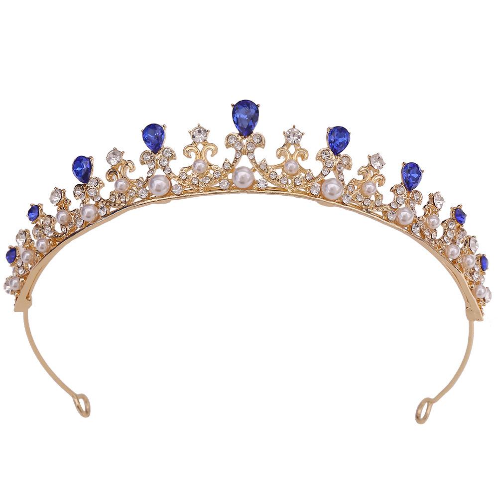 New Small Crown Tiara Children Princess Birthday Crown Headband Wedding Wedding Dress Accessories