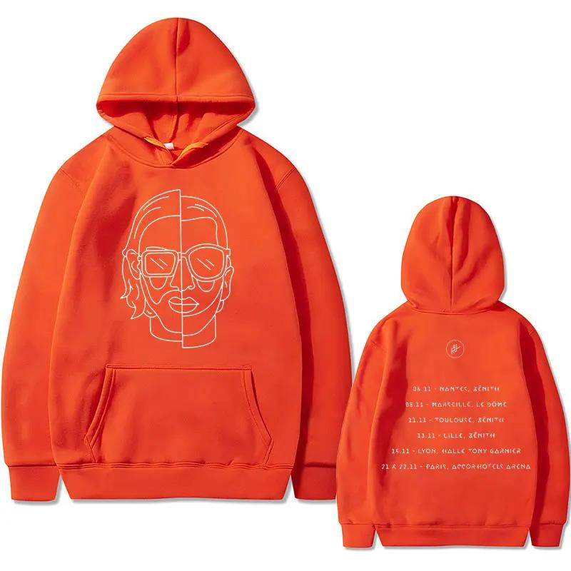 Rapper Le Monde Chico Album PNL Art Aesthetic Hoodie Unisex Vintage Oversized Sweatshirt Mens French Rap Band Hooded Pullover