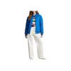 Polo Ralph Lauren Iconic Embroidered Pony Logo Cotton Jacket Women Jacket Blue 211924043-001