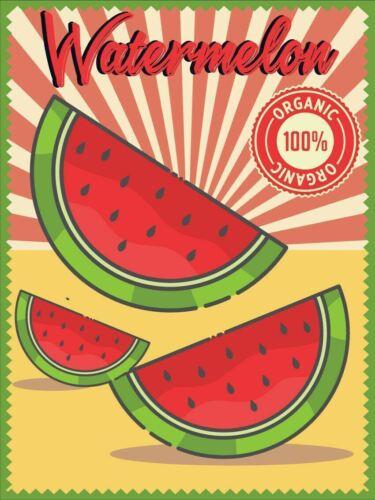 Watermelon Vintage Retro Metal SignAluminum 20x30cm(7.8x11.8inch)