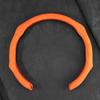 5D Premium Sports Suede Car Steering Wheel Cover Breathable Universal Non-slip 15inch/38cm New Styling Booster Covers Auto Parts
