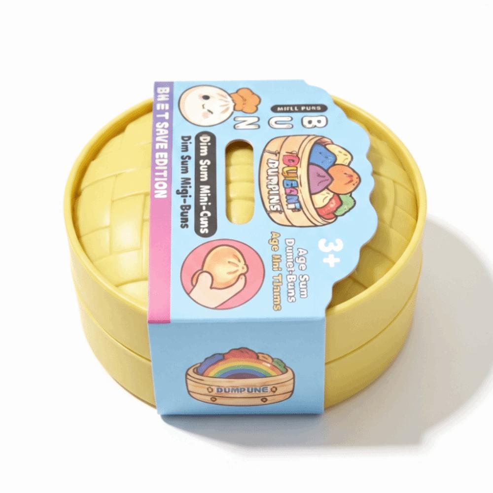 Snowflake Dumpling Squishy Toy Slow Rising Steamed Bun Fidget Toy Focus Enhancement