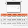 Fat Giant Electric Projector Screen