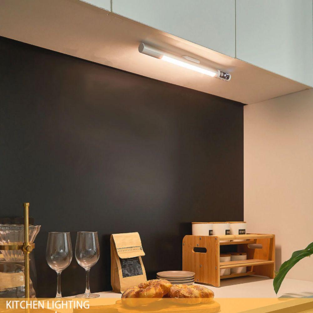 Magnetic Motion Sensor Light USB Rechargeable Cabinet Lights Under Cabinet Lights  Kitchen