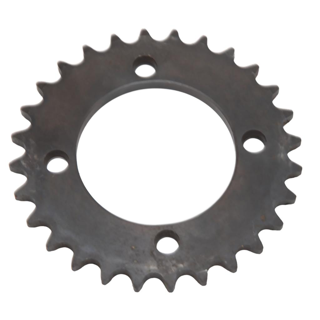 Elektrofahrrad Kettenritzel 420 Stahl 28 Zähne Fahrrad Kettenblatt Zubehör für Motorrad Elektroroller Modifikation