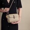 Aokang Crossbody Bag, Large Capacity Cowhide Square Bag, Commuter Shoulder Bag