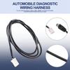 Black ABS Automotive Diagnostic Harness for Tesla Model M