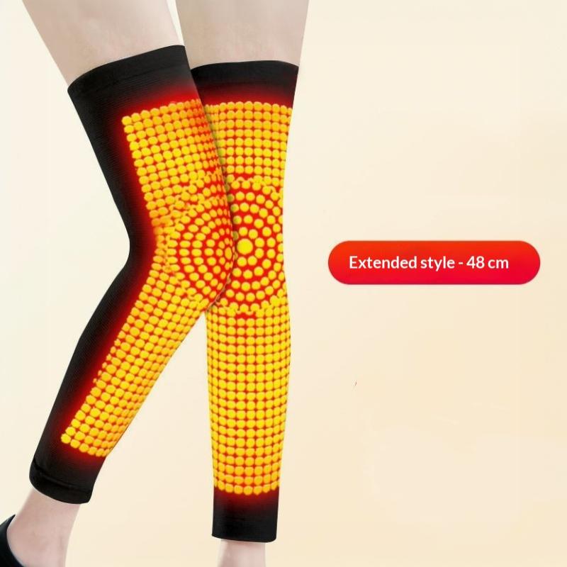 2Pcs Mugwort Self Heating Knee Brace Sleeve Cold Prevention Knee Support Warm Knee Pads