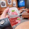 For Redmi Buds 6 Play Case 3D Cherry Butterfly Earphone Soft Cover Redmi Buds 6play Headphones Box Fundas With Keychain