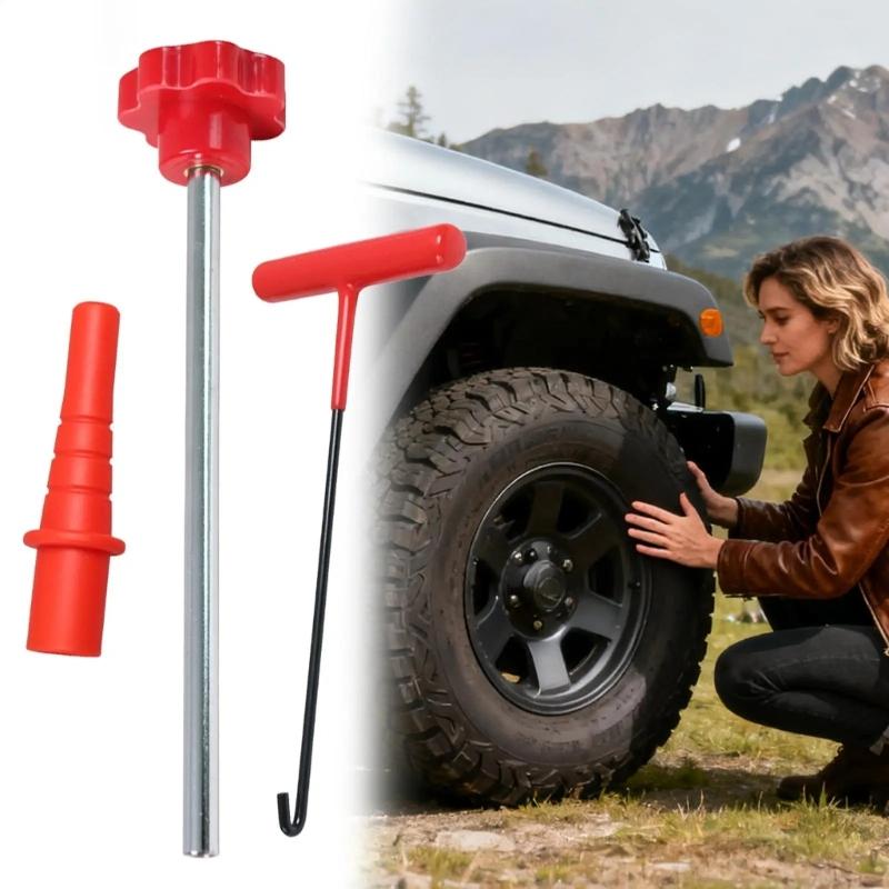 Precise Tire Valves Stem Alignment Puller Tool Kit for Accurate Installation Protecting Valves Integrity During Repairs