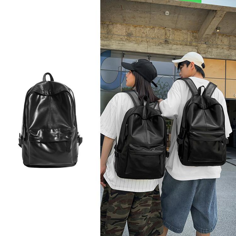 Schoolbag New Trend Fashion Laptop Backpack Men's and Women's Large Capacity Leisure Travel Bag Student School Bag